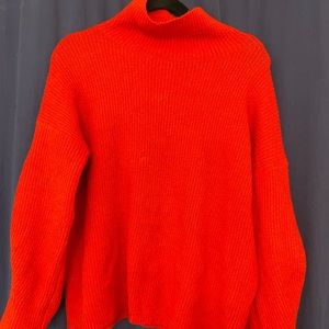 Red Orange French Connection Sweater